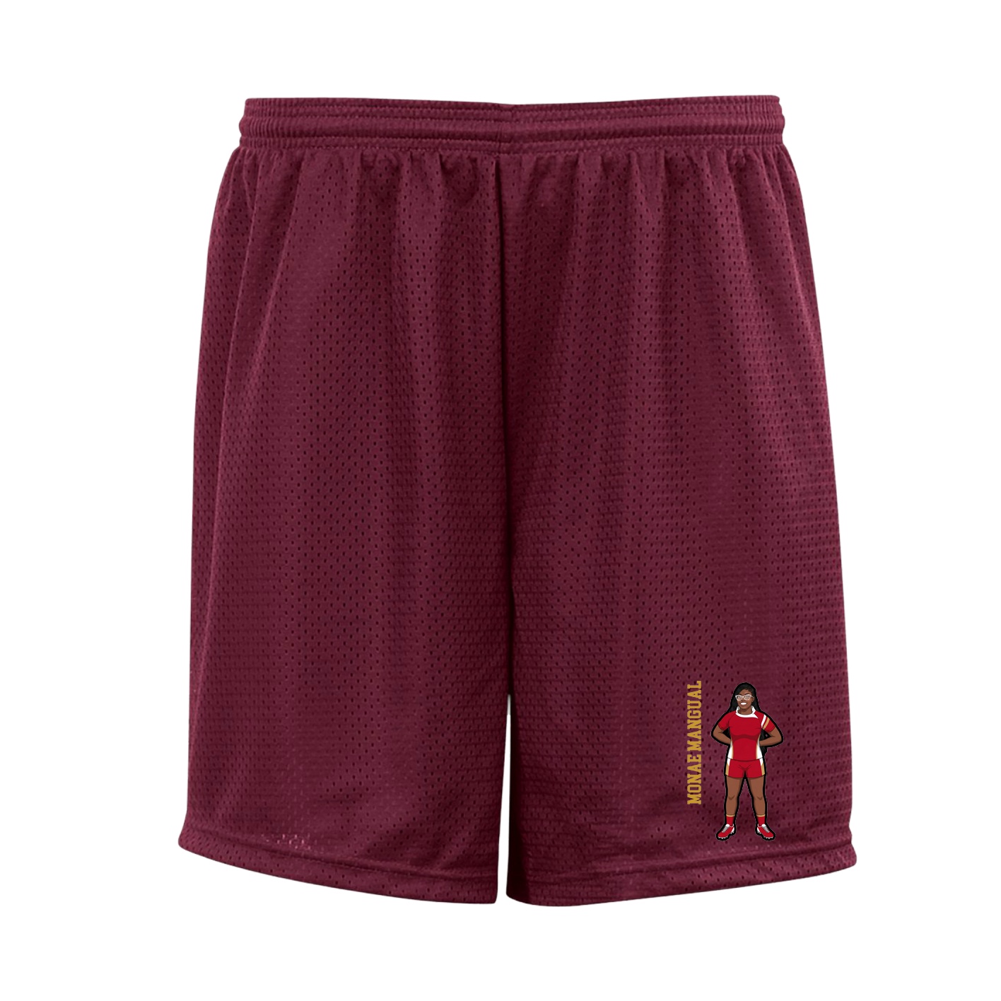 Shorts — Name Vertical in Cardinal