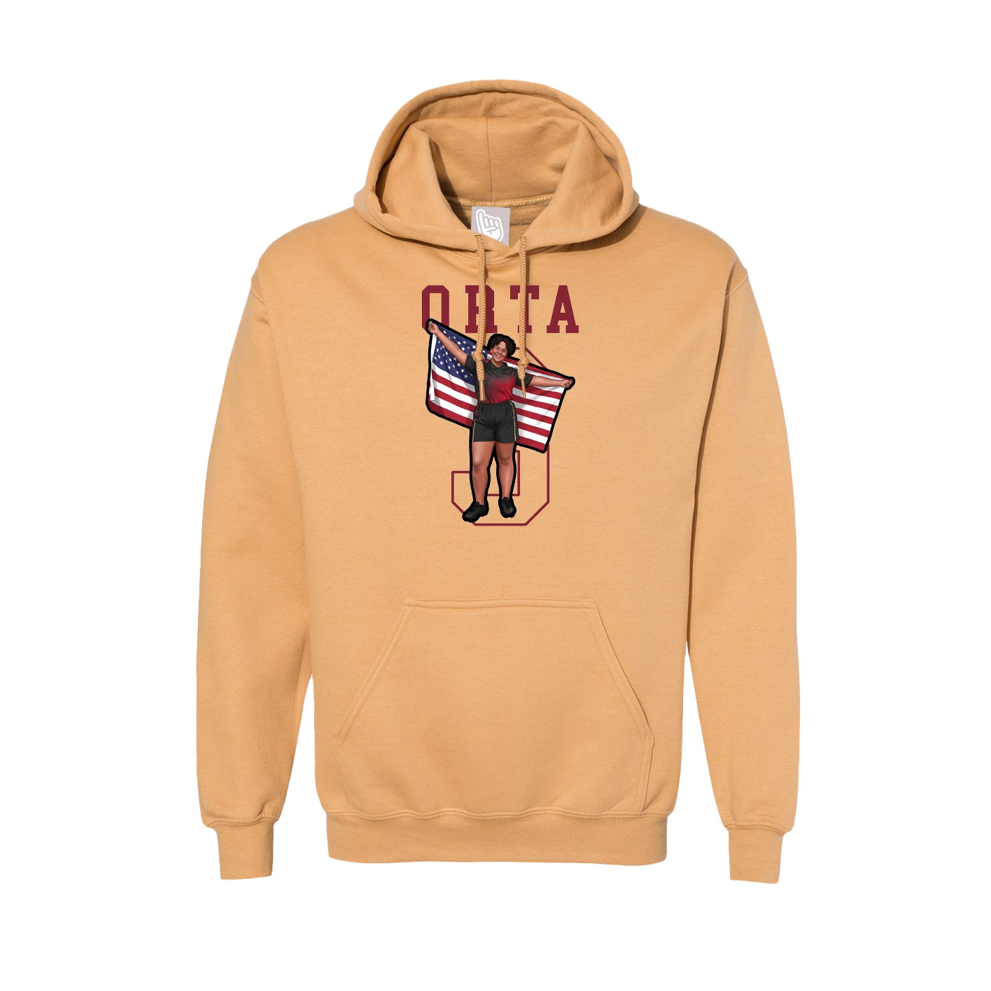 Hoodie — Shirsey in Vegas Gold