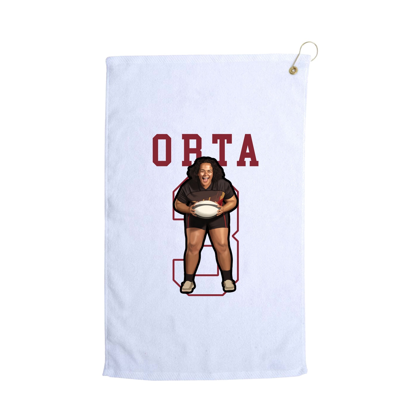 Golf Towel — Shirsey in White