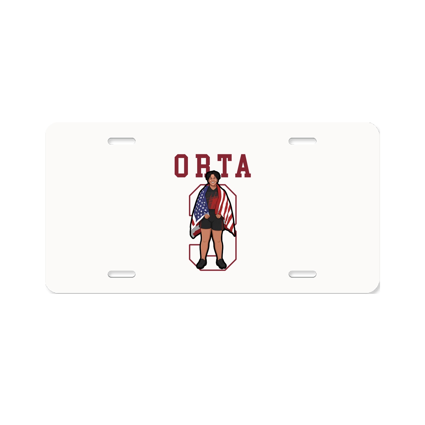 License Plate — Shirsey in Classic
