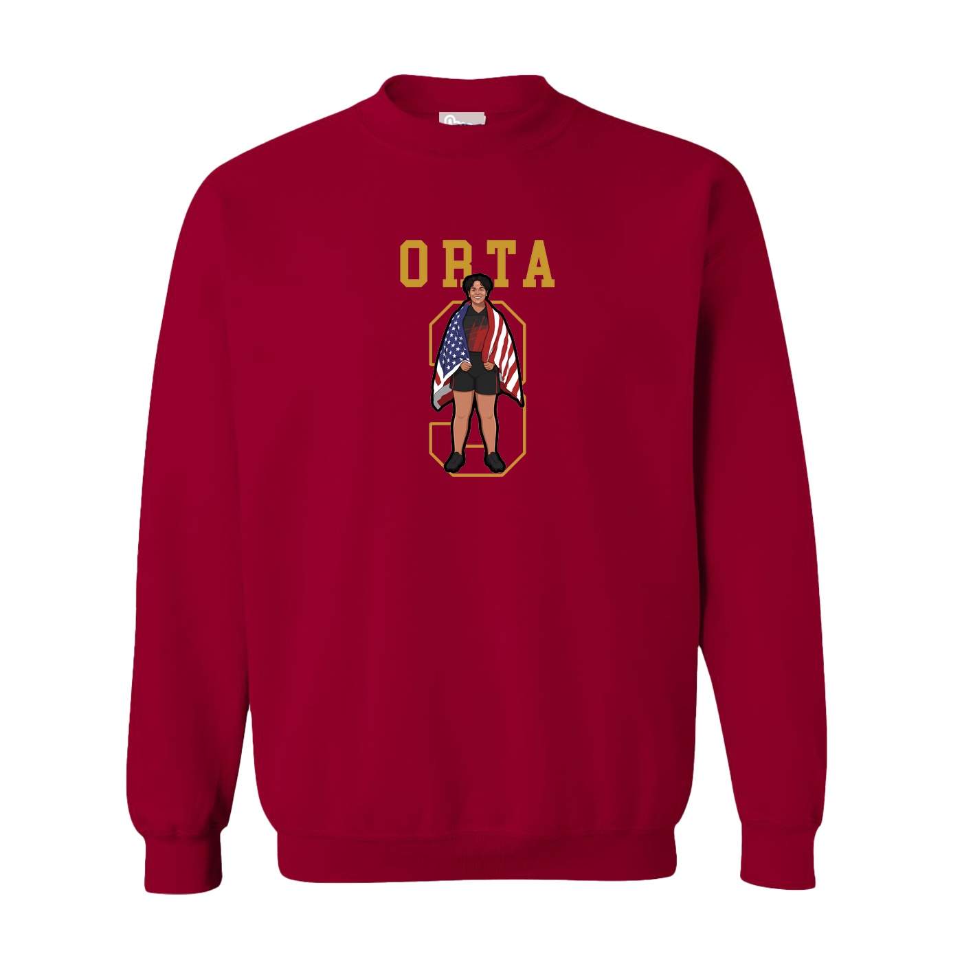 Fleece Crew — Shirsey in Cardinal