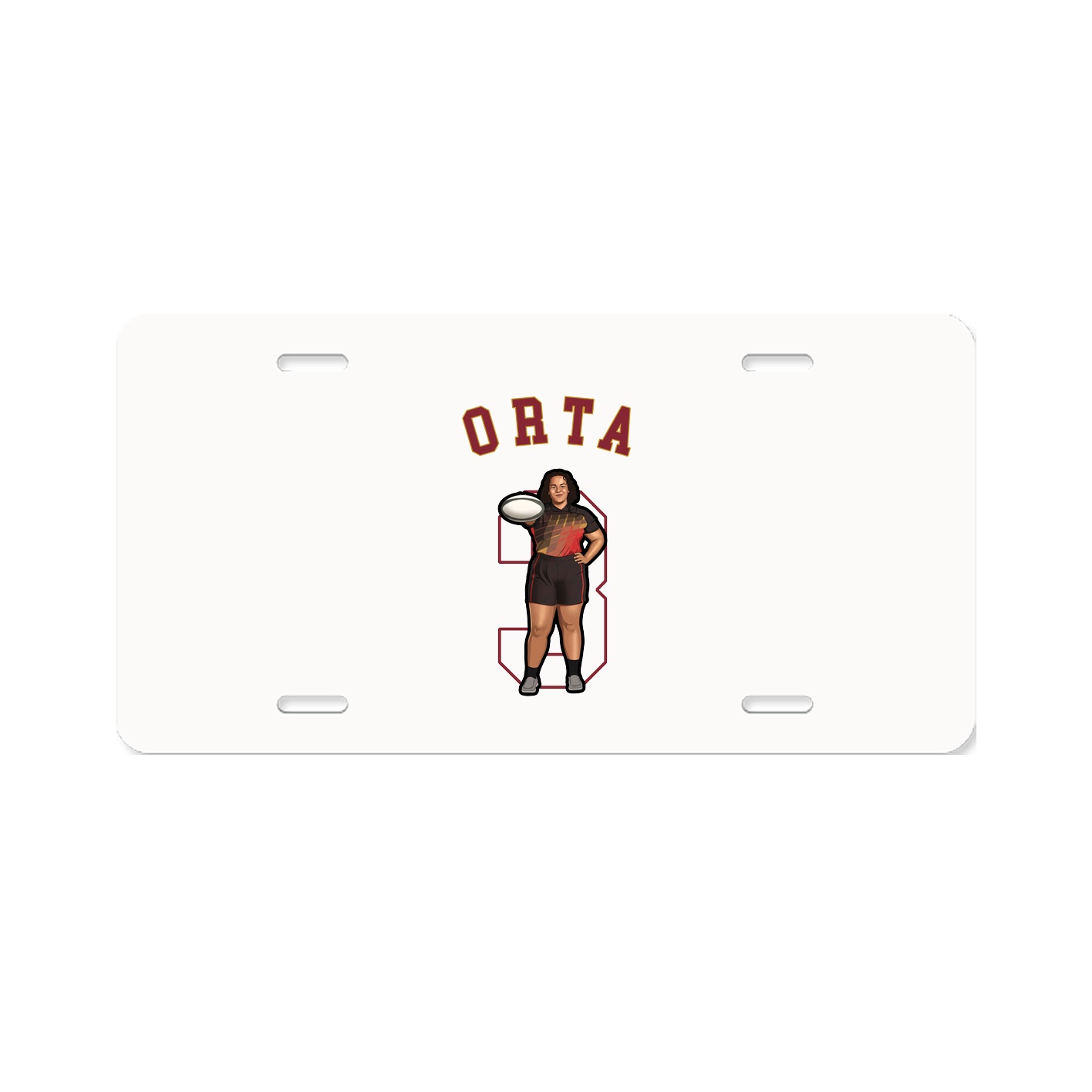License Plate — Shirsey Arch in Classic