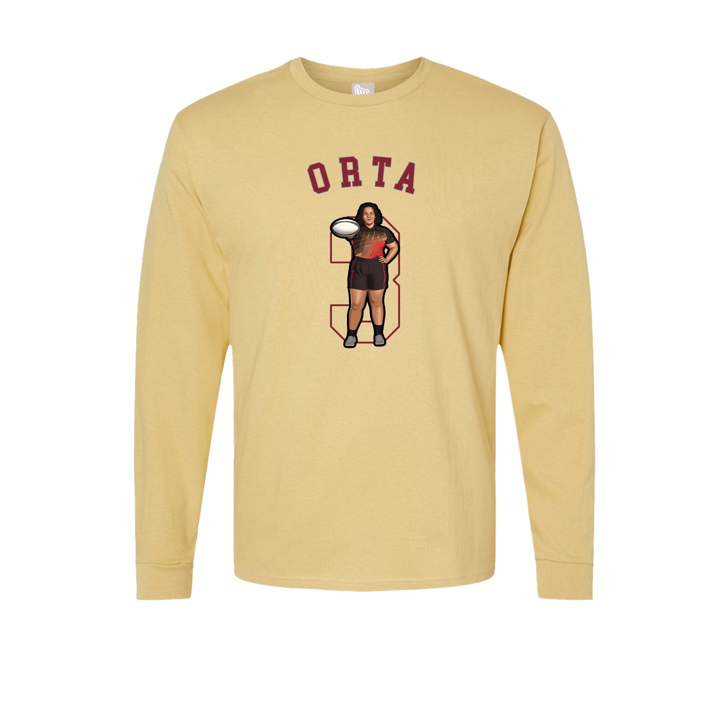 Long Sleeve Tee — Shirsey Arch in Vegas Gold