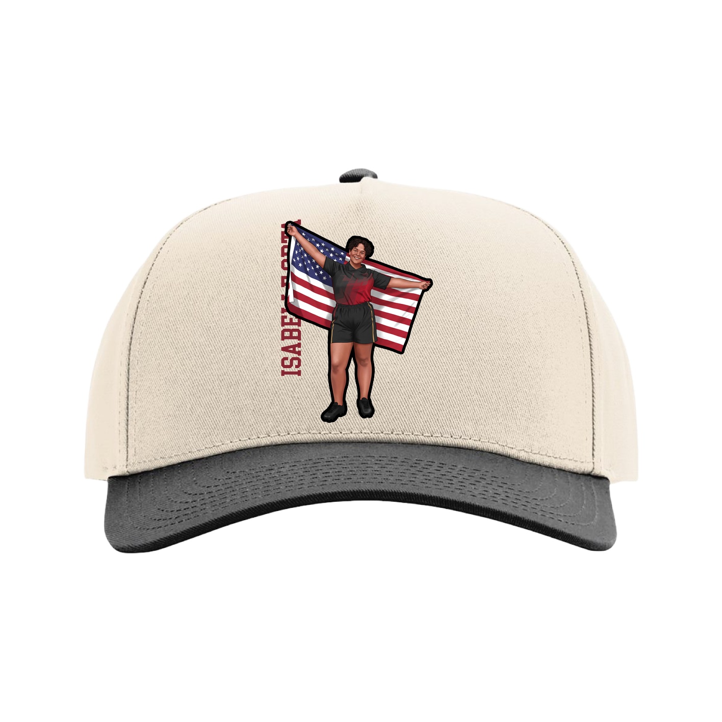 Full Fabric Five-Panel Champ Cap