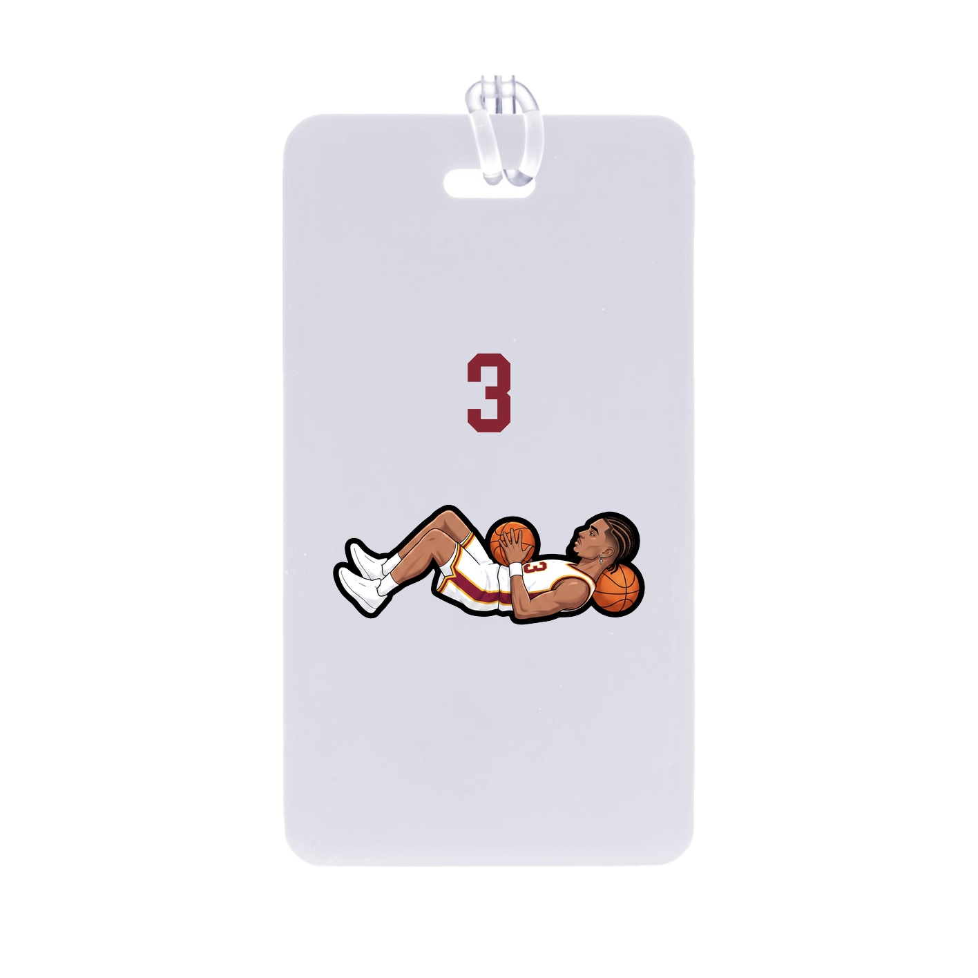 Bag Tag — Number Top in Classic