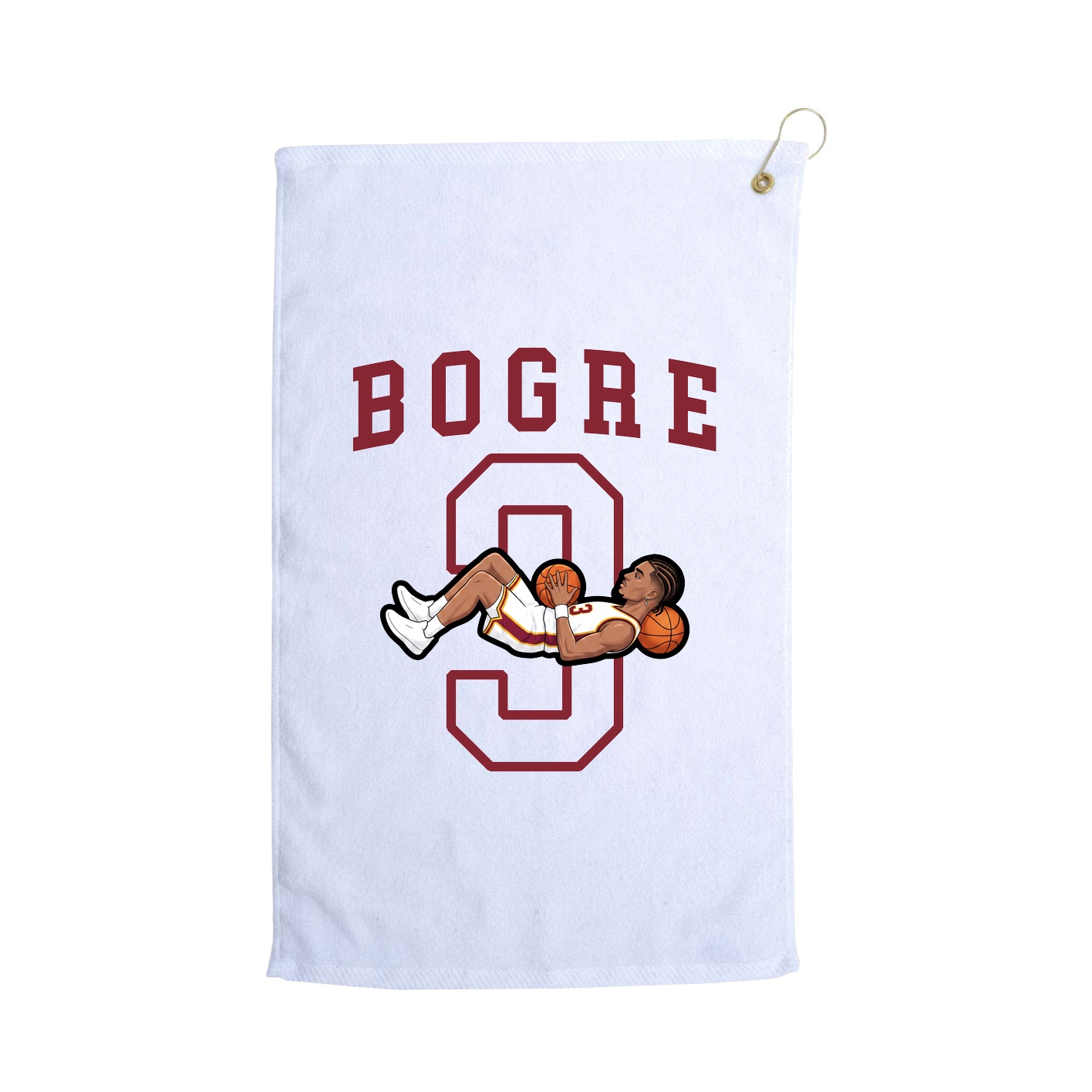 Golf Towel — Shirsey in White