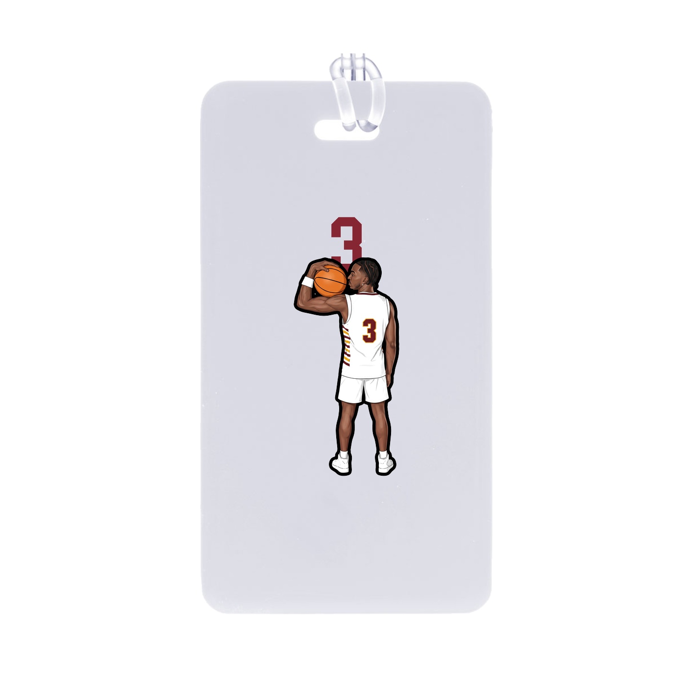 Bag Tag — Number Top in Classic