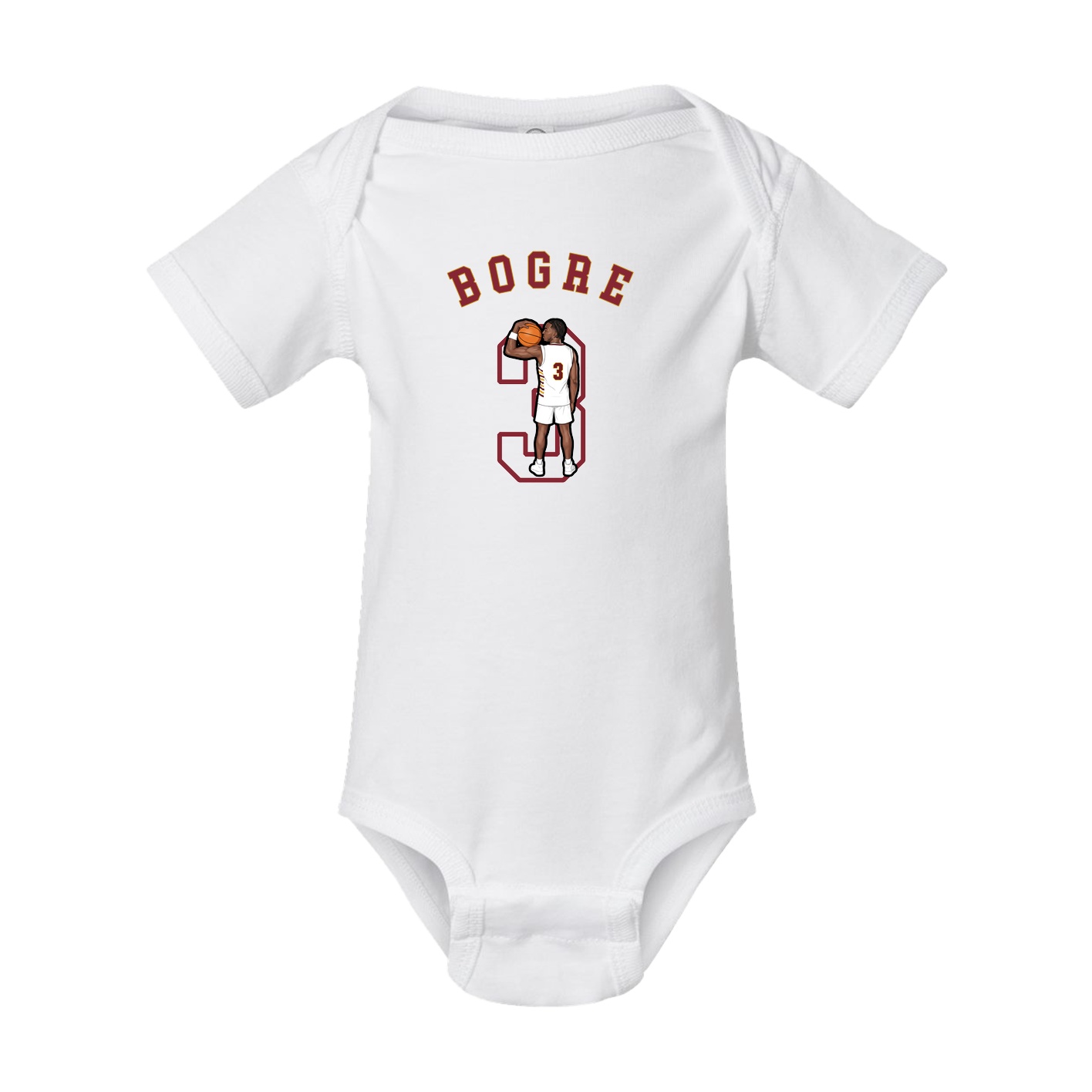 Baby Onesie — Shirsey Arch in White