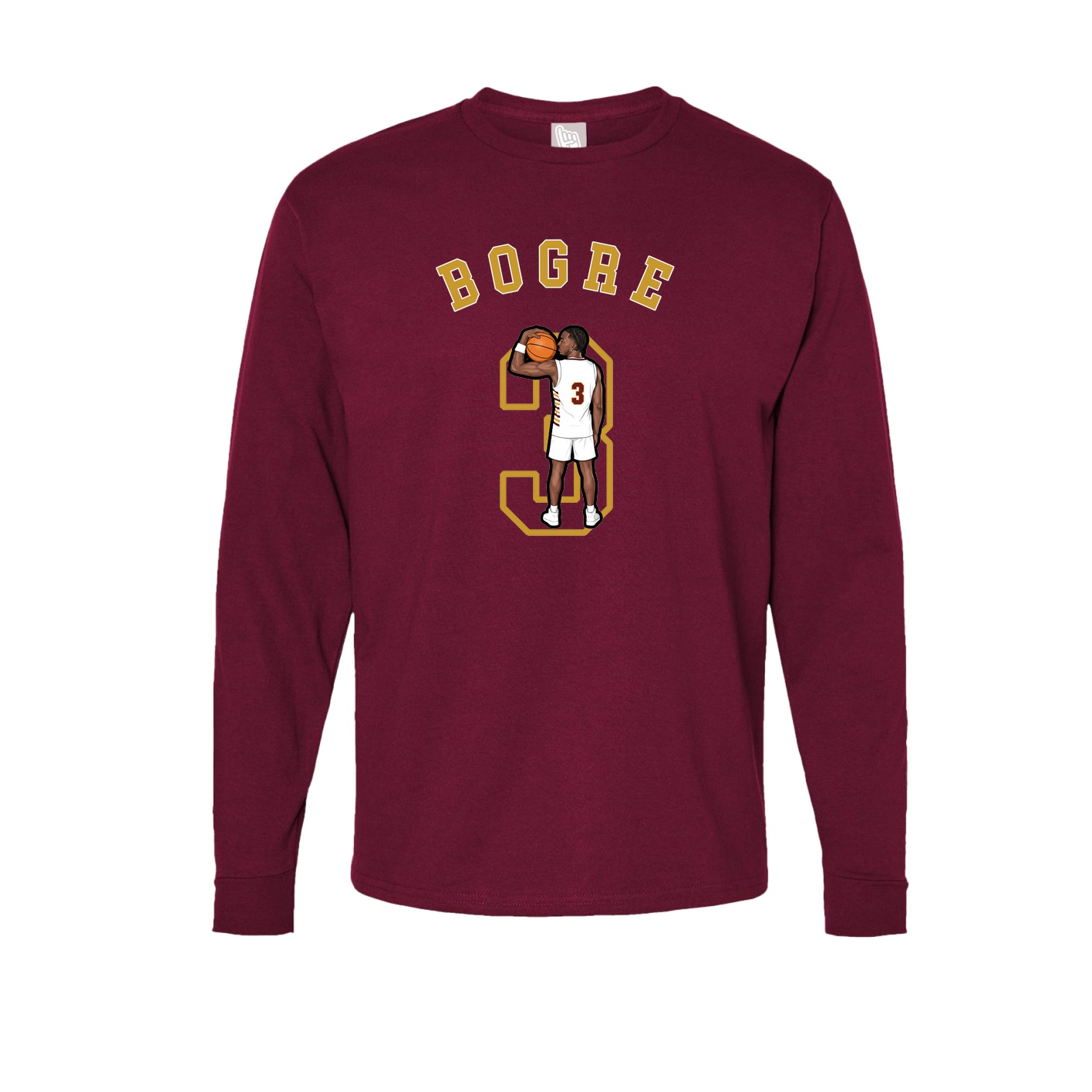 Long Sleeve Tee — Shirsey Arch in Cardinal