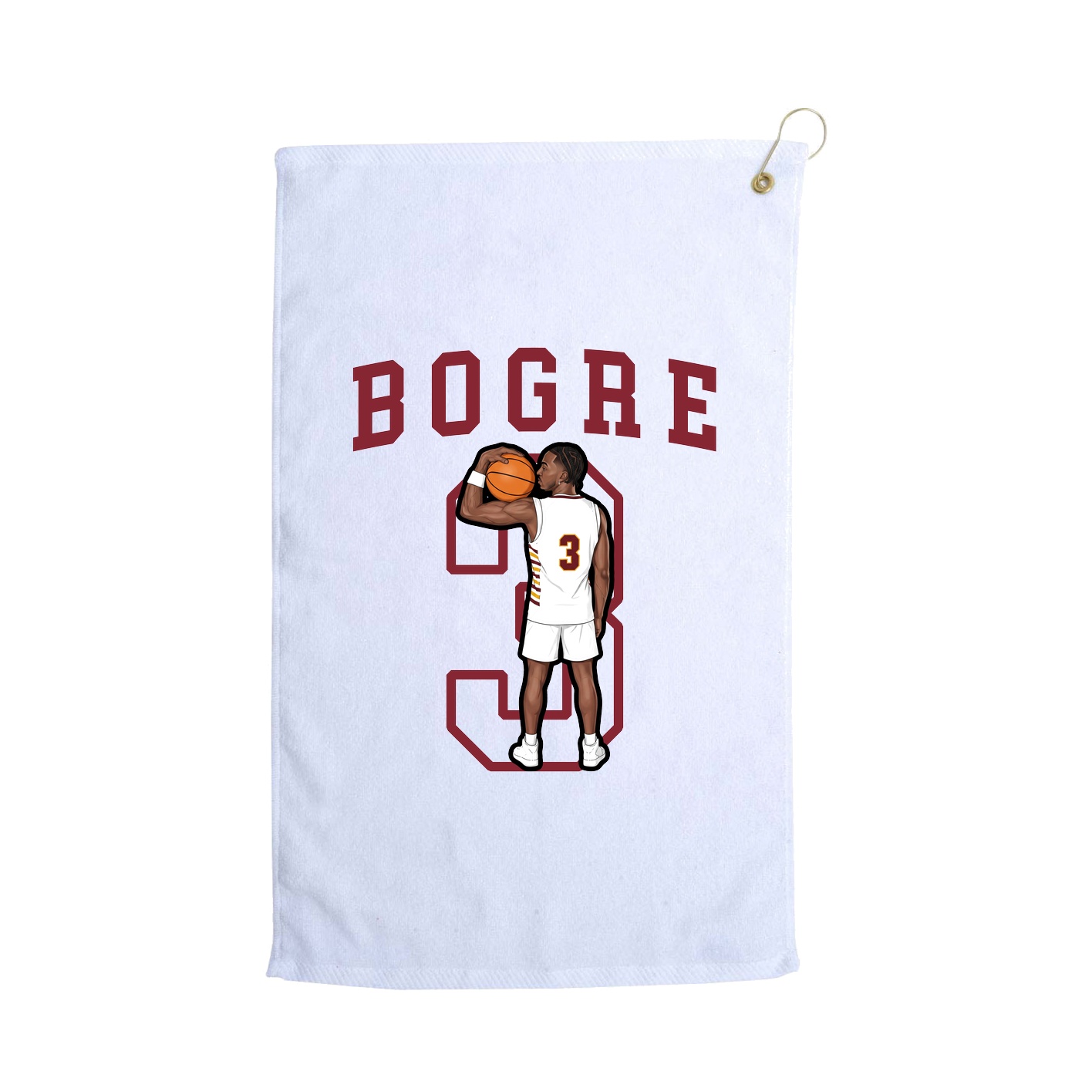 Golf Towel — Shirsey in White
