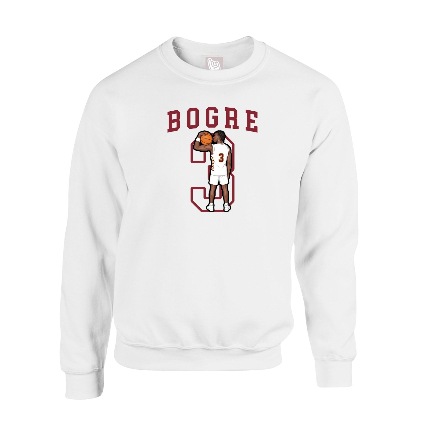 Fleece Crew — Shirsey in White