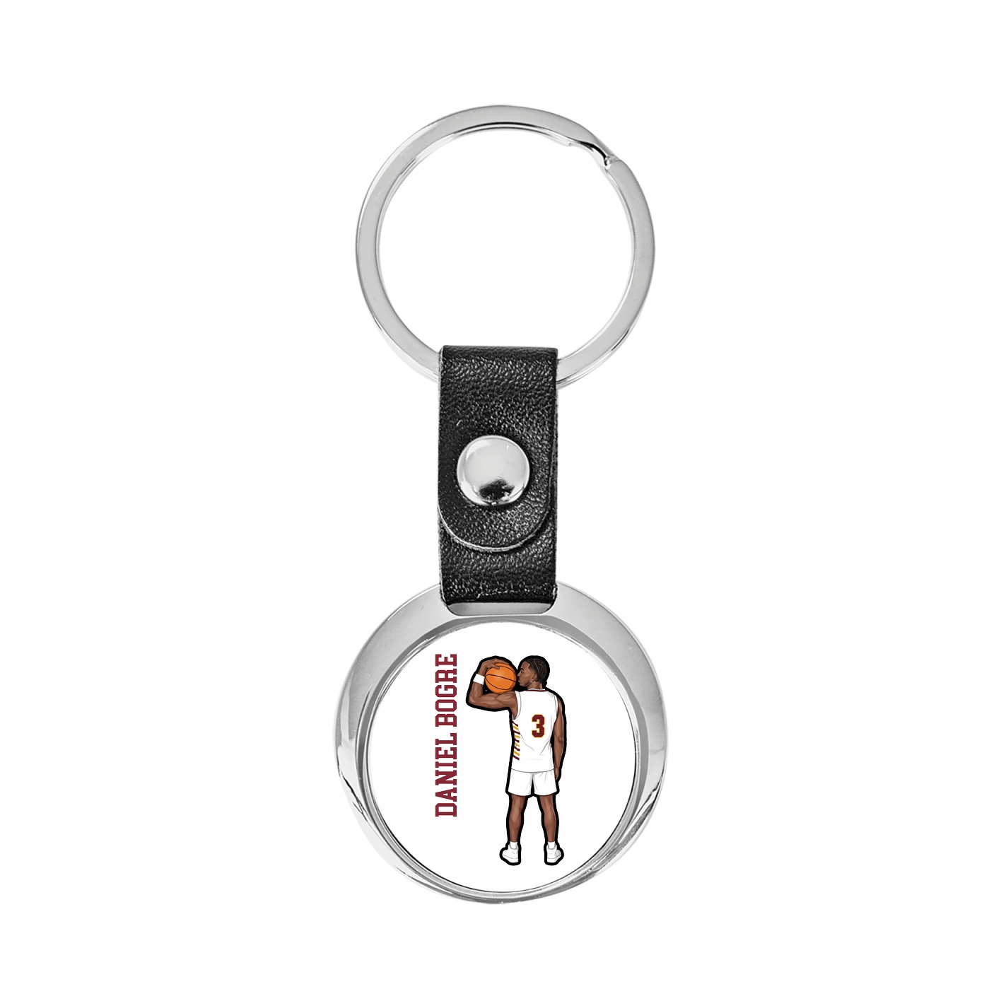 Key Chain — Name Vertical in Classic