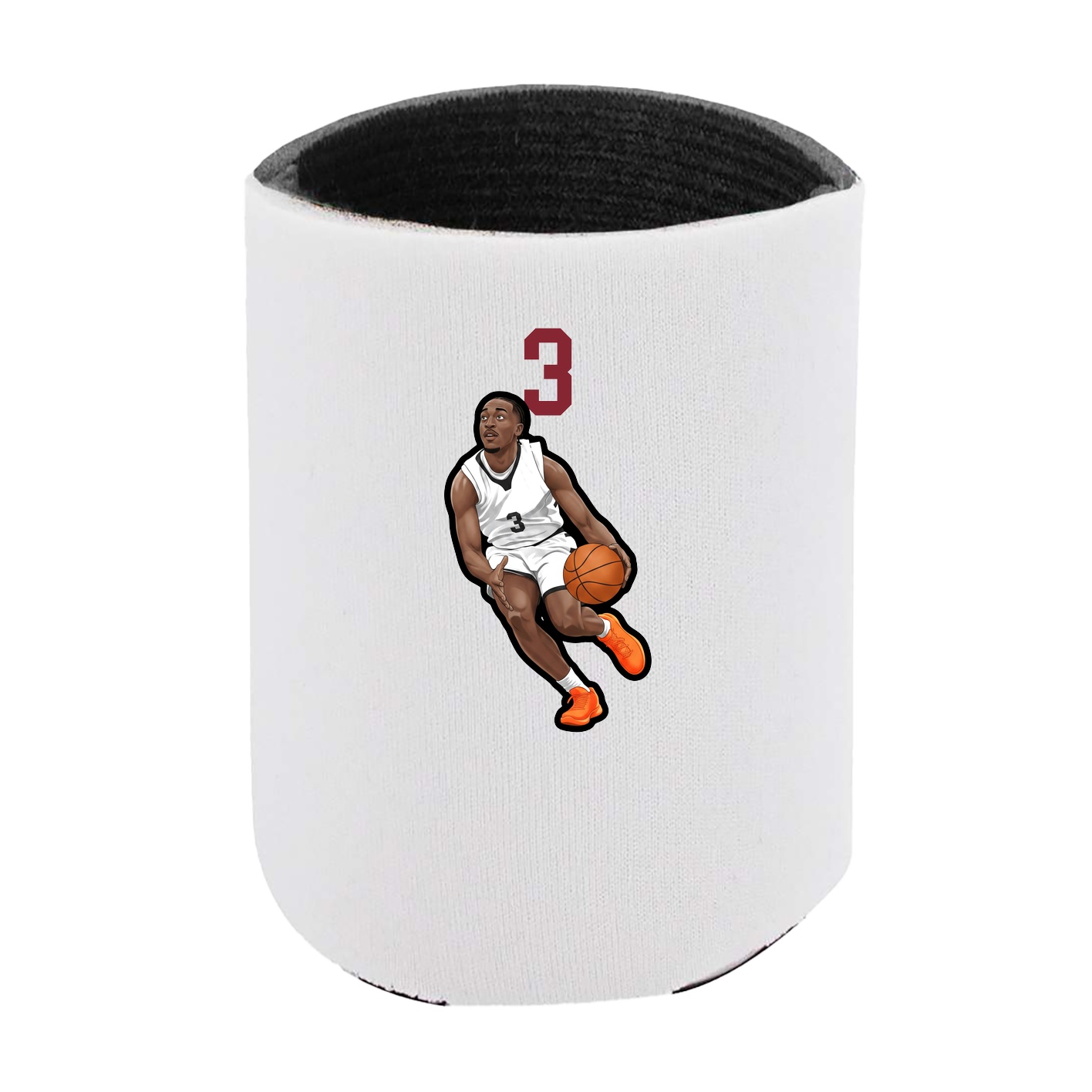 Can Holder — Number Top in White
