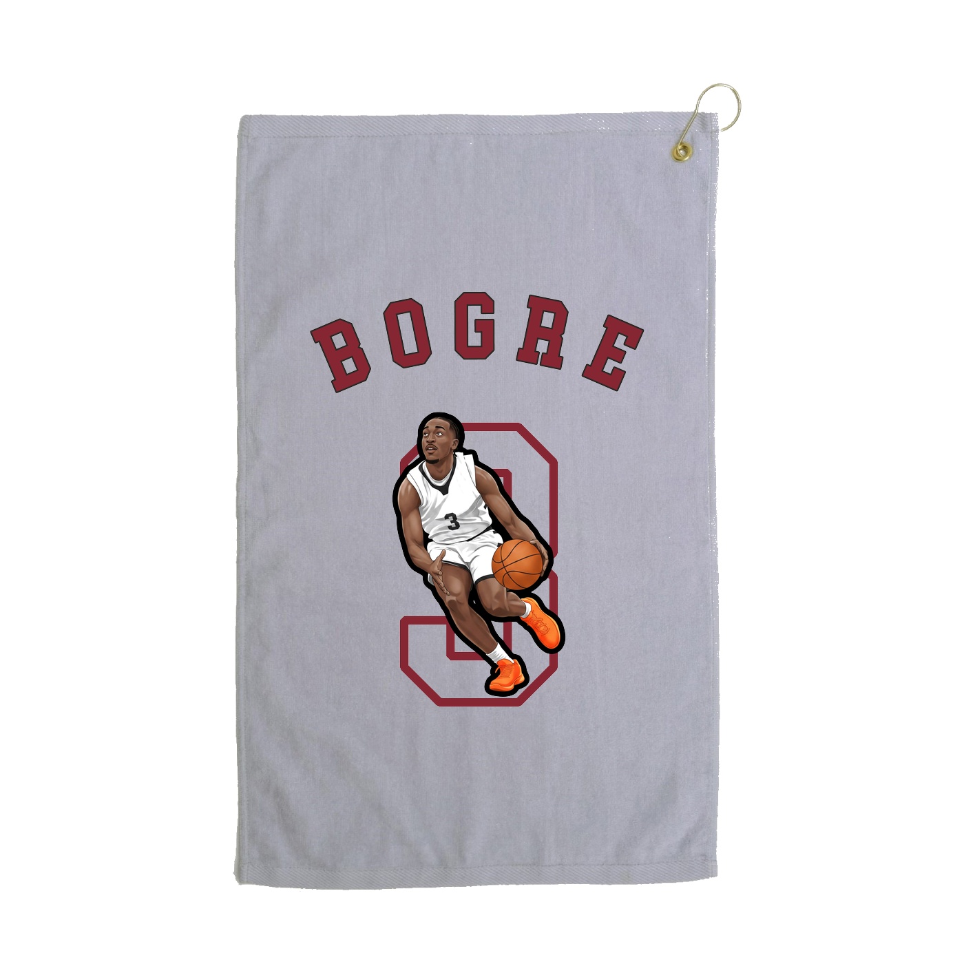 Golf Towel — Shirsey Arch in Grey