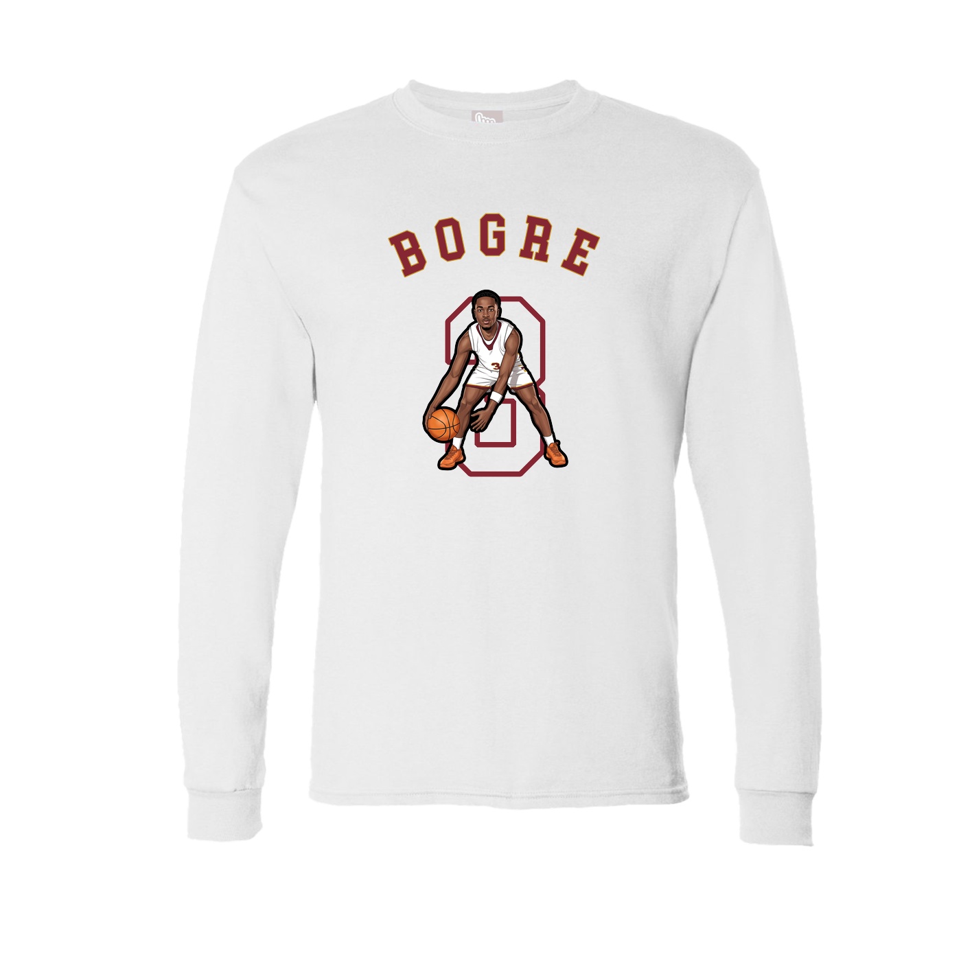Long Sleeve Tee — Shirsey Arch in White