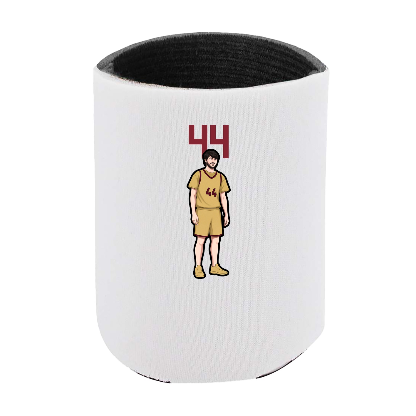 Can Holder — Number Top in White