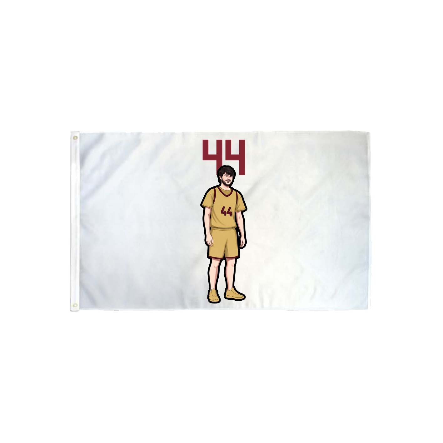 3x5 Flag — Number Top in Classic