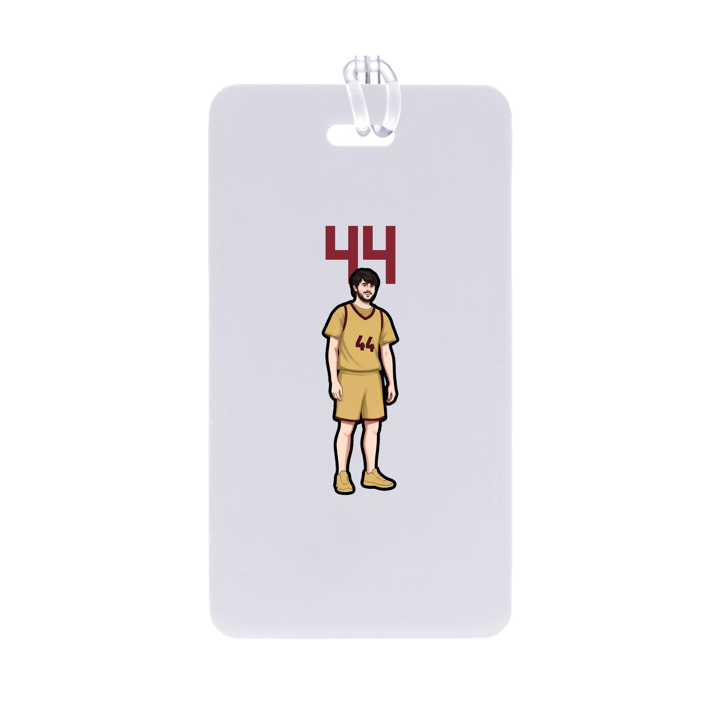 Bag Tag — Number Top in Classic