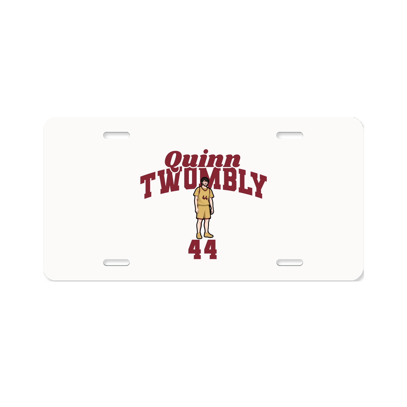 License Plate — Signature Arch in Classic