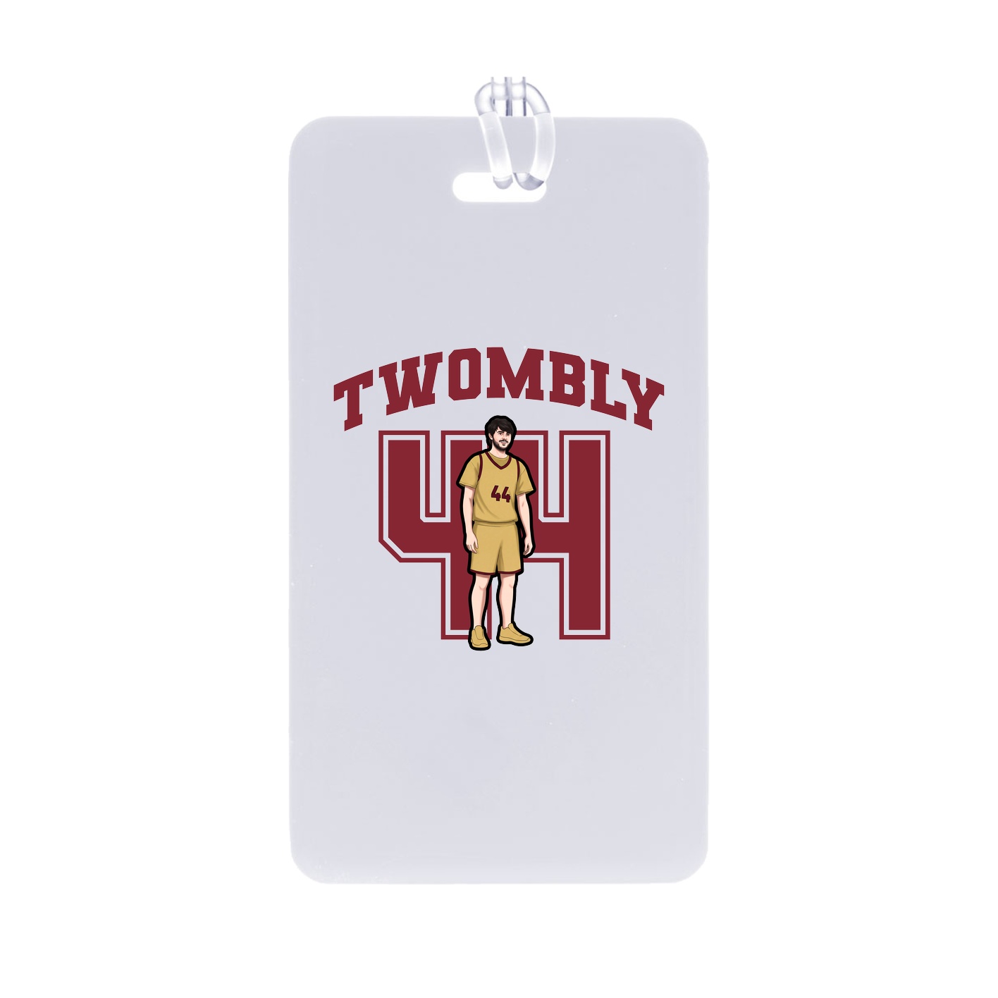 Bag Tag — Number in Classic