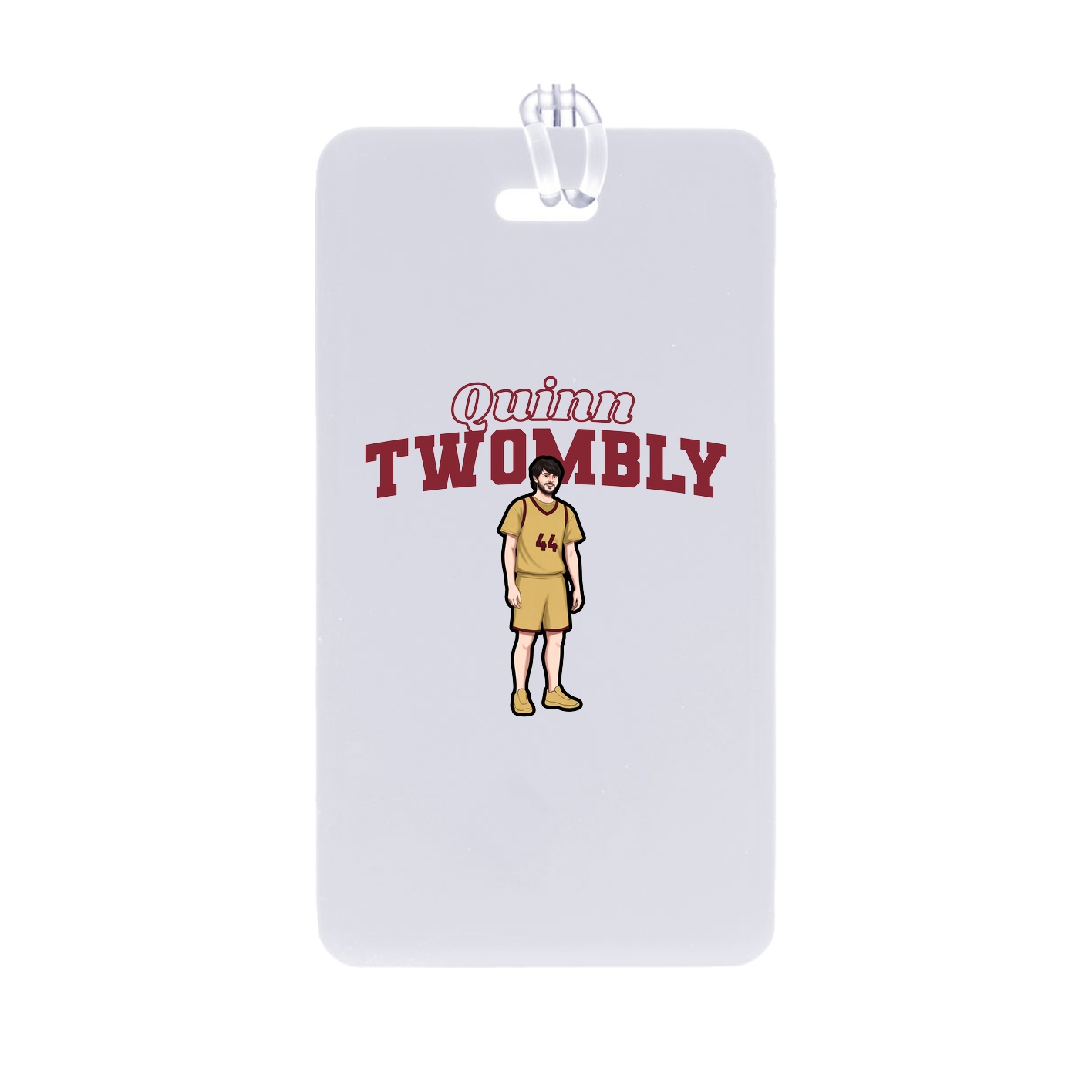 Bag Tag — Name Arch in Classic