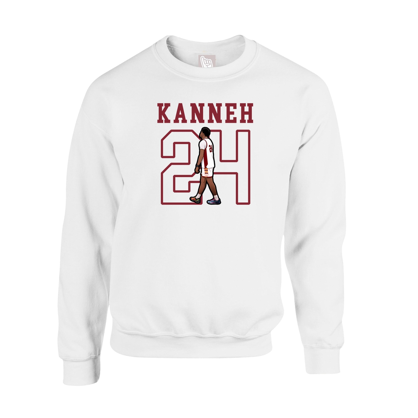 Fleece Crew — Shirsey in White