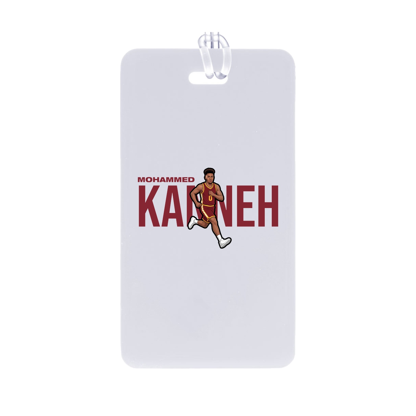 Bag Tag — Player Name in Classic