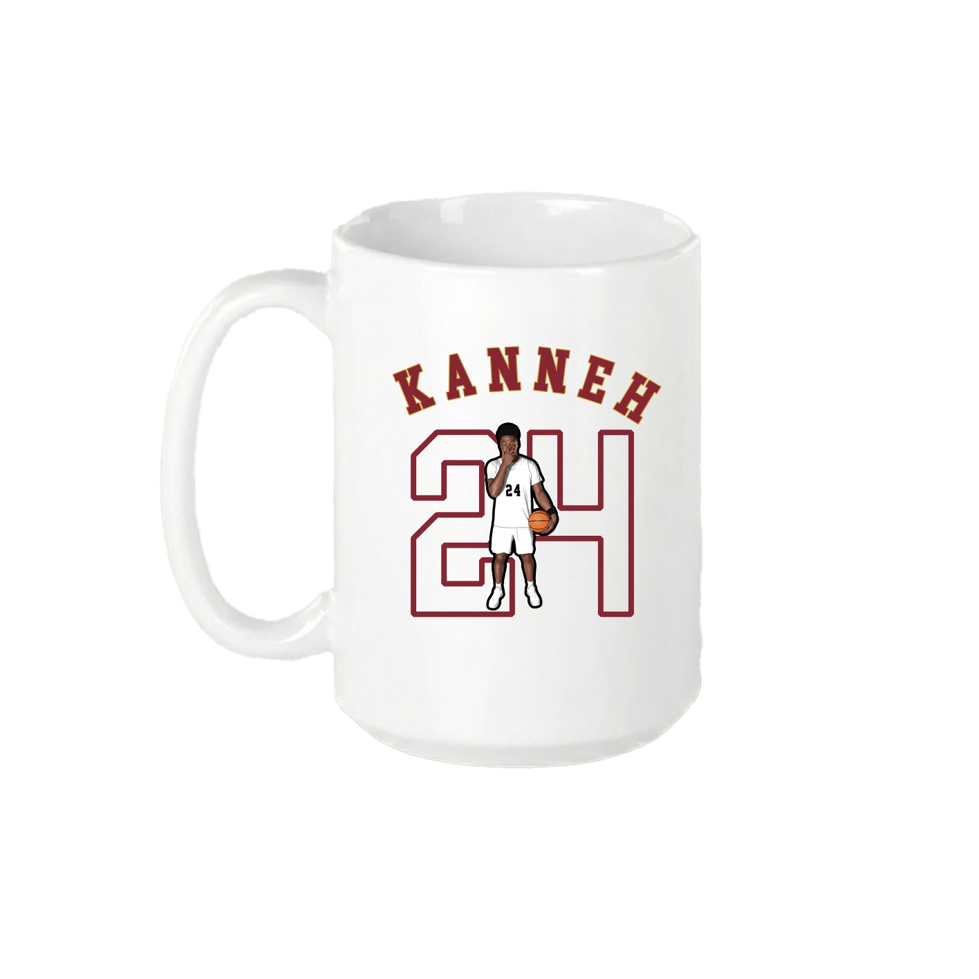 15oz Coffee Mug — Shirsey Arch in White