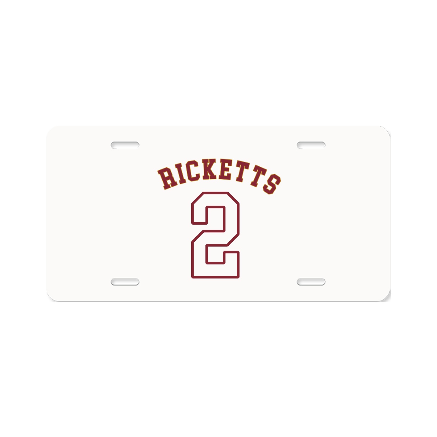 License Plate — Shirsey Arch in Classic