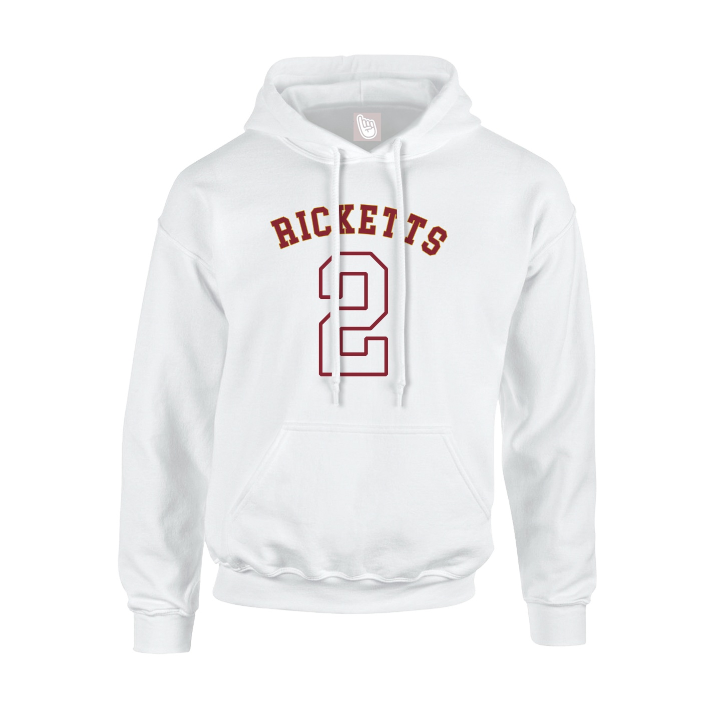 Youth Hoodie — Shirsey Arch in White