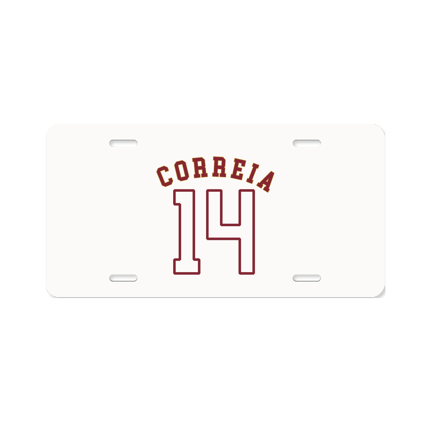 License Plate — Shirsey Arch in Classic