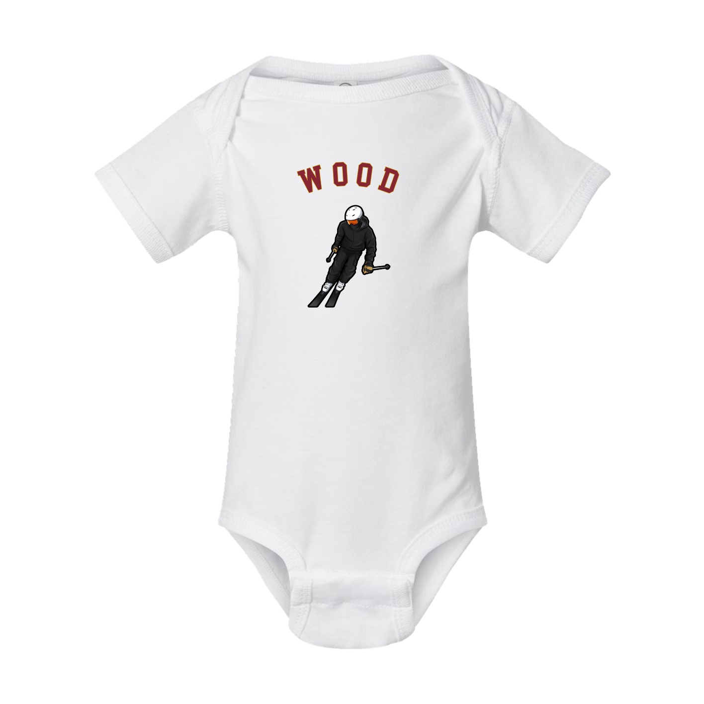 Baby Onesie — Shirsey Arch in White