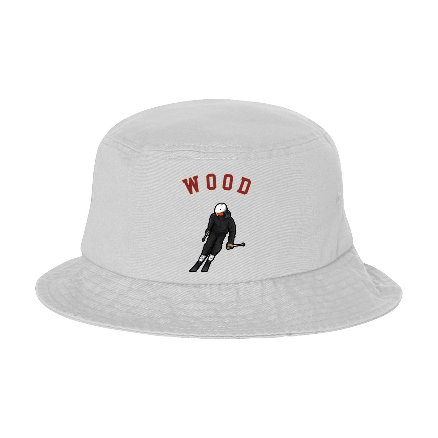 Bucket Cap — Shirsey Arch in White