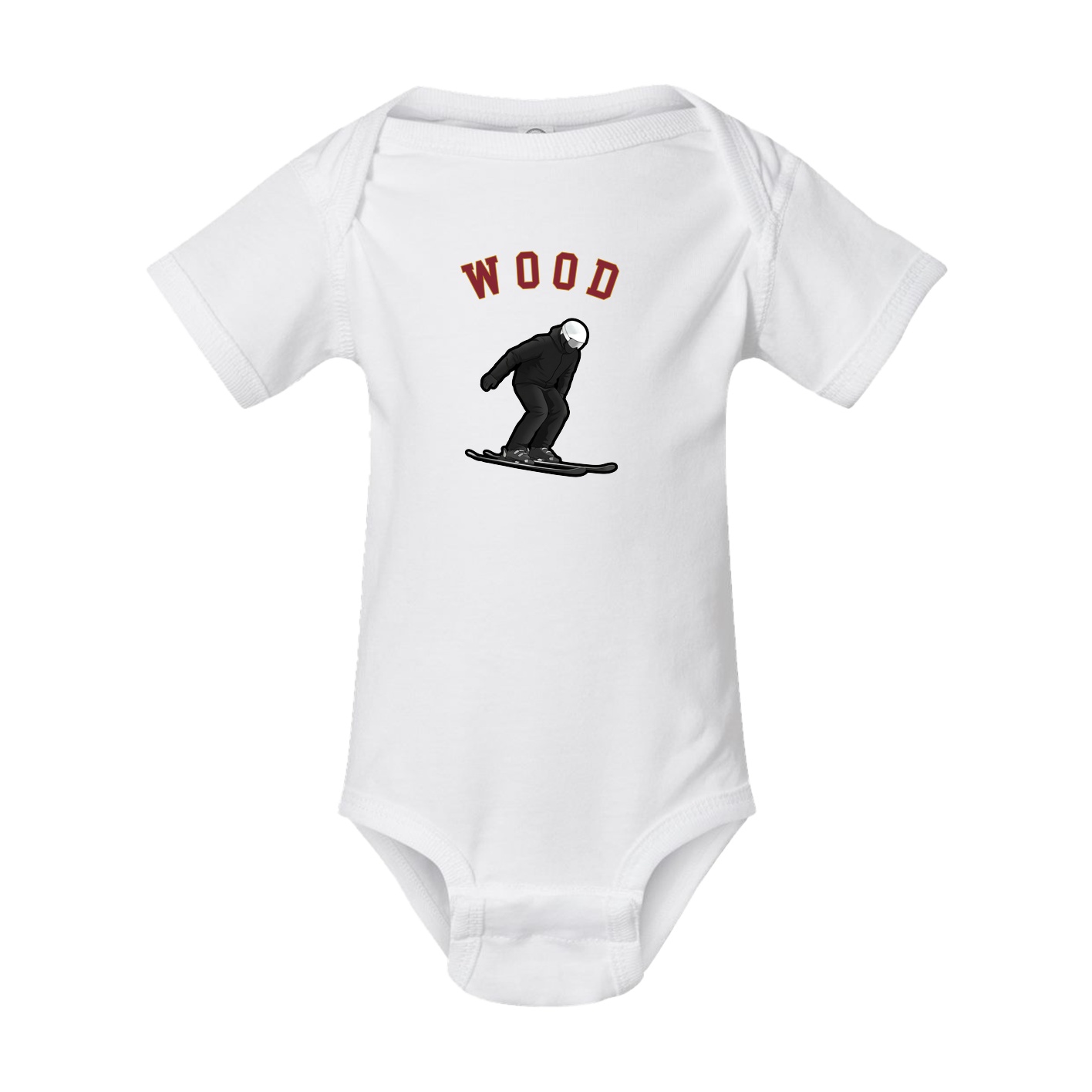 Baby Onesie — Shirsey Arch in White