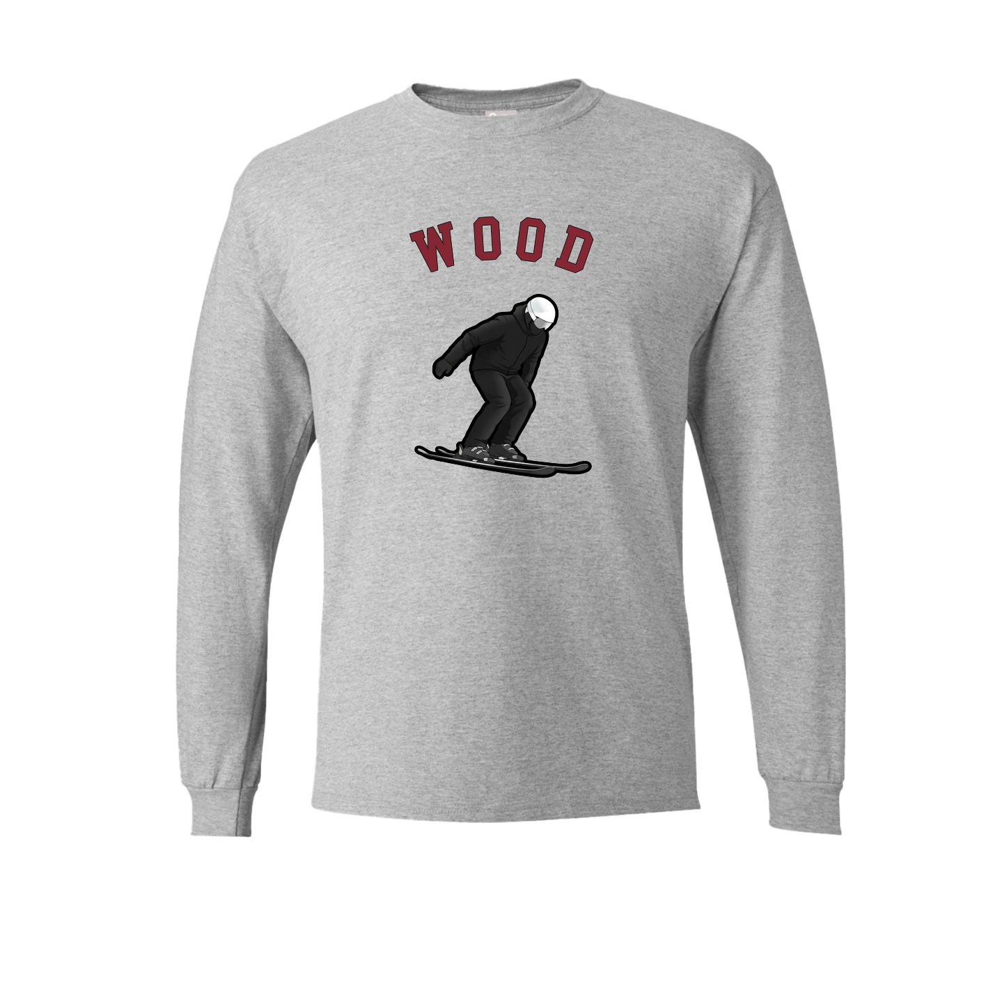 Long Sleeve Tee — Shirsey Arch in Grey