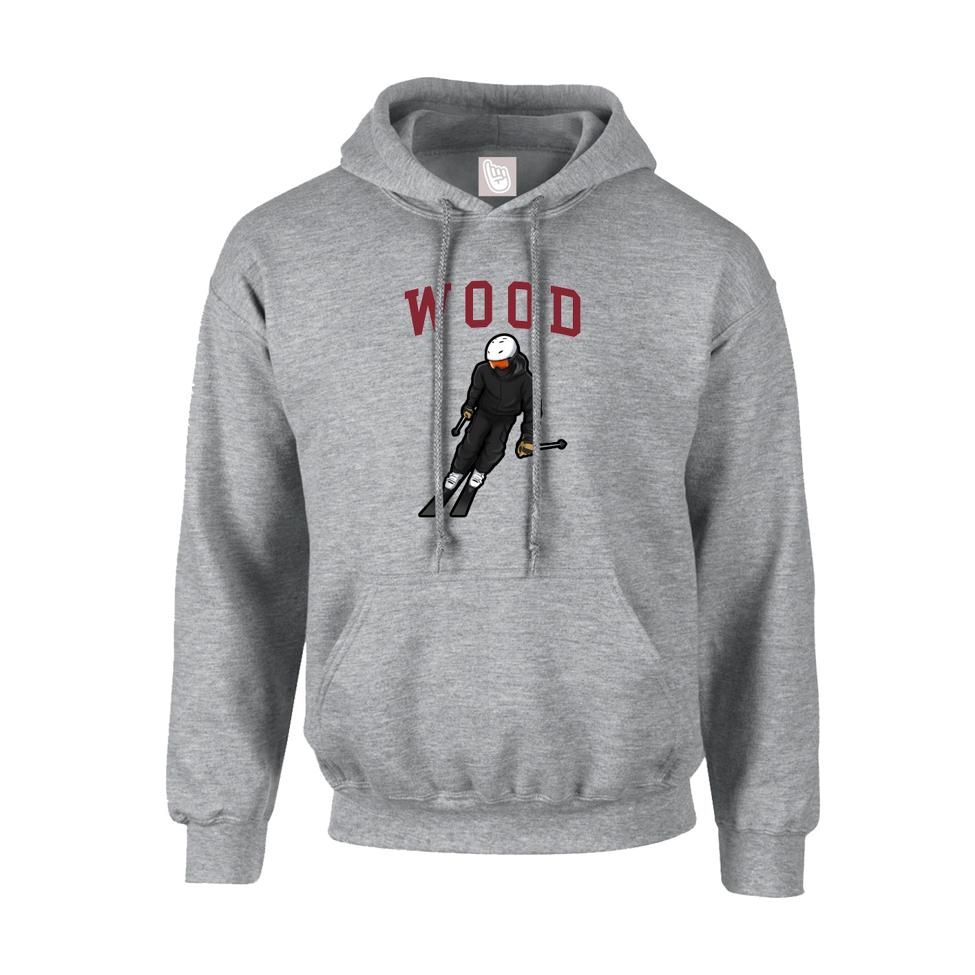 Hoodie — Shirsey in Grey