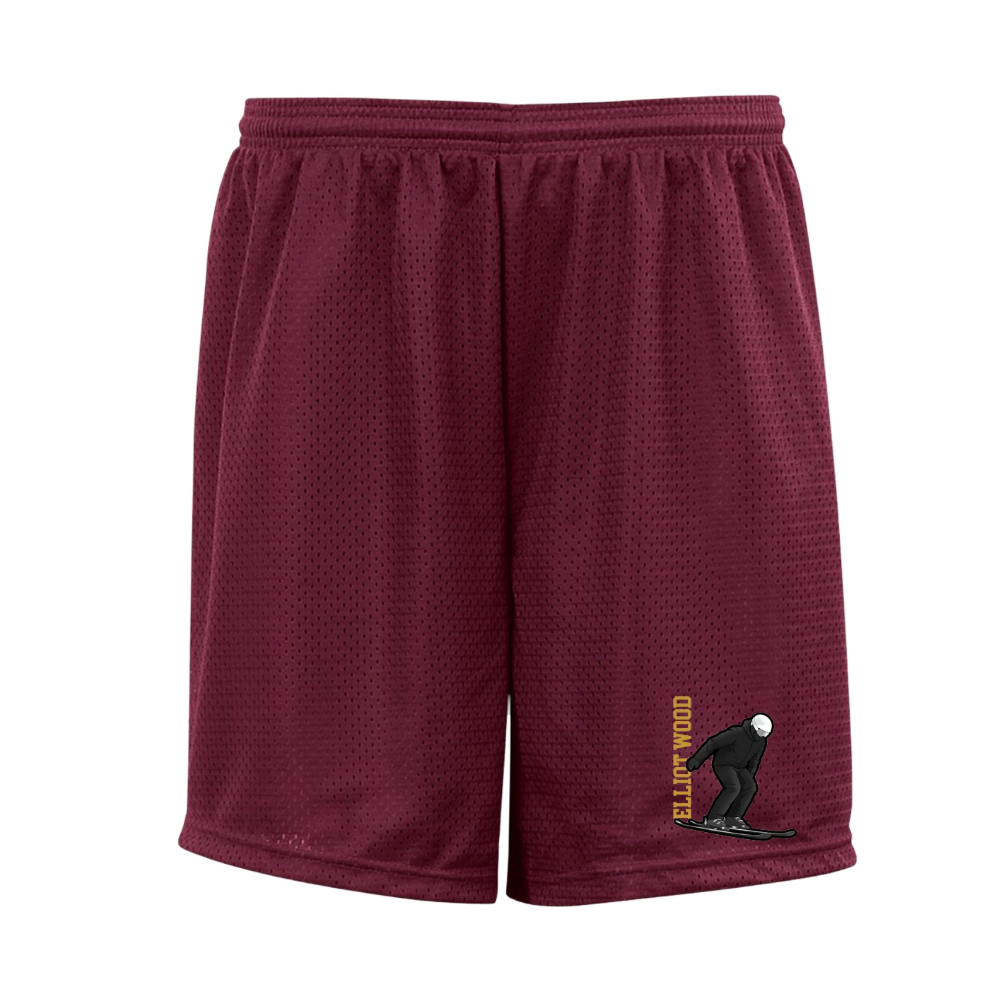 Shorts — Name Vertical in Cardinal
