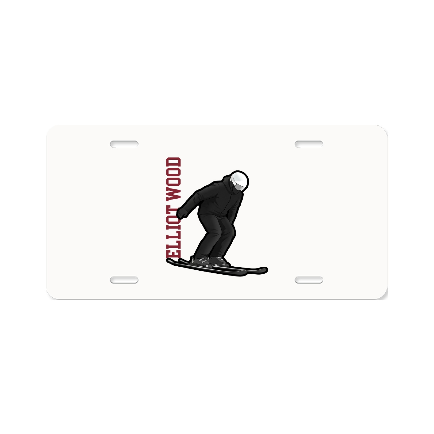 Aluminum License Plate