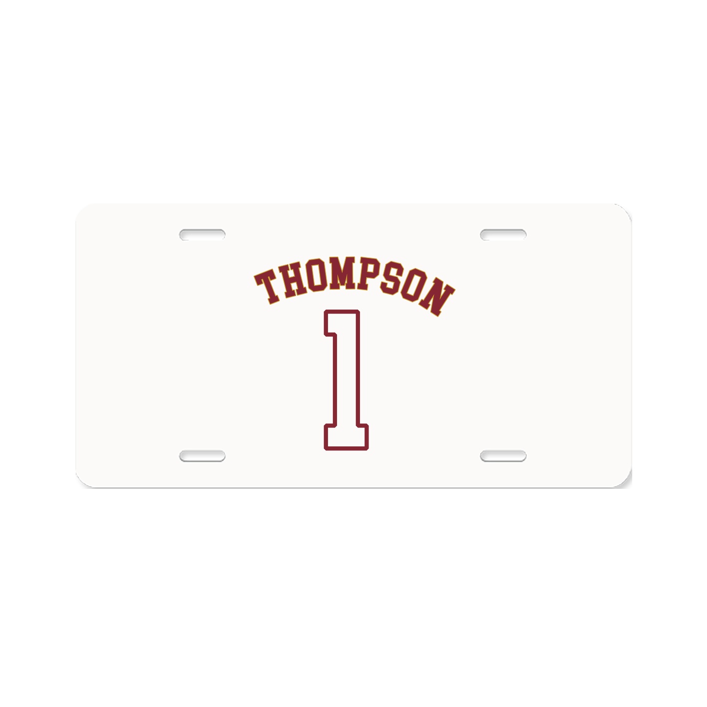 License Plate — Shirsey Arch in Classic