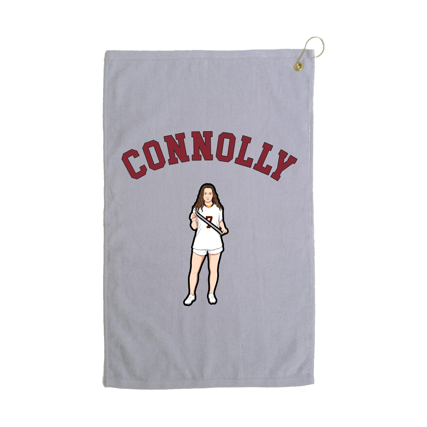 Golf Towel — Shirsey Arch in Grey