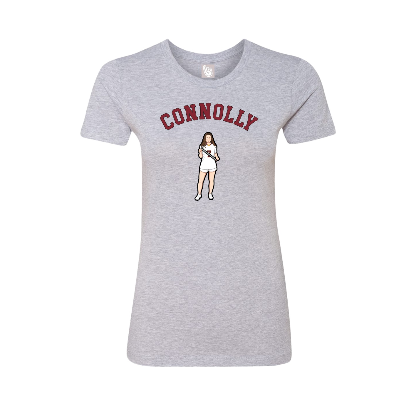 Womens Tee — Shirsey Arch in Grey