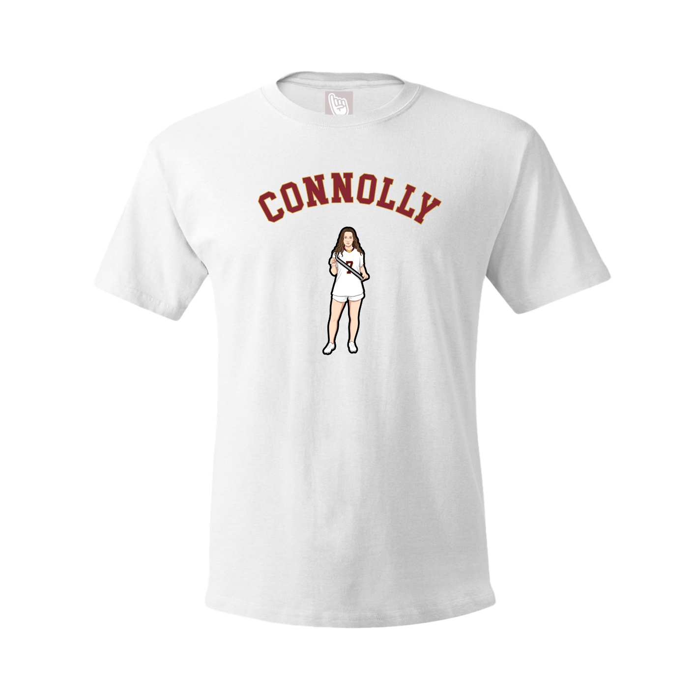 Youth Tee — Shirsey Arch in White
