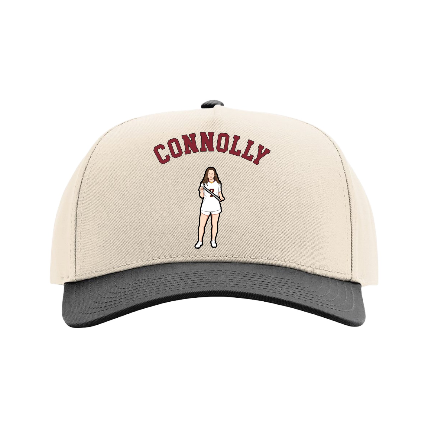 Full Fabric Five-Panel Champ Cap
