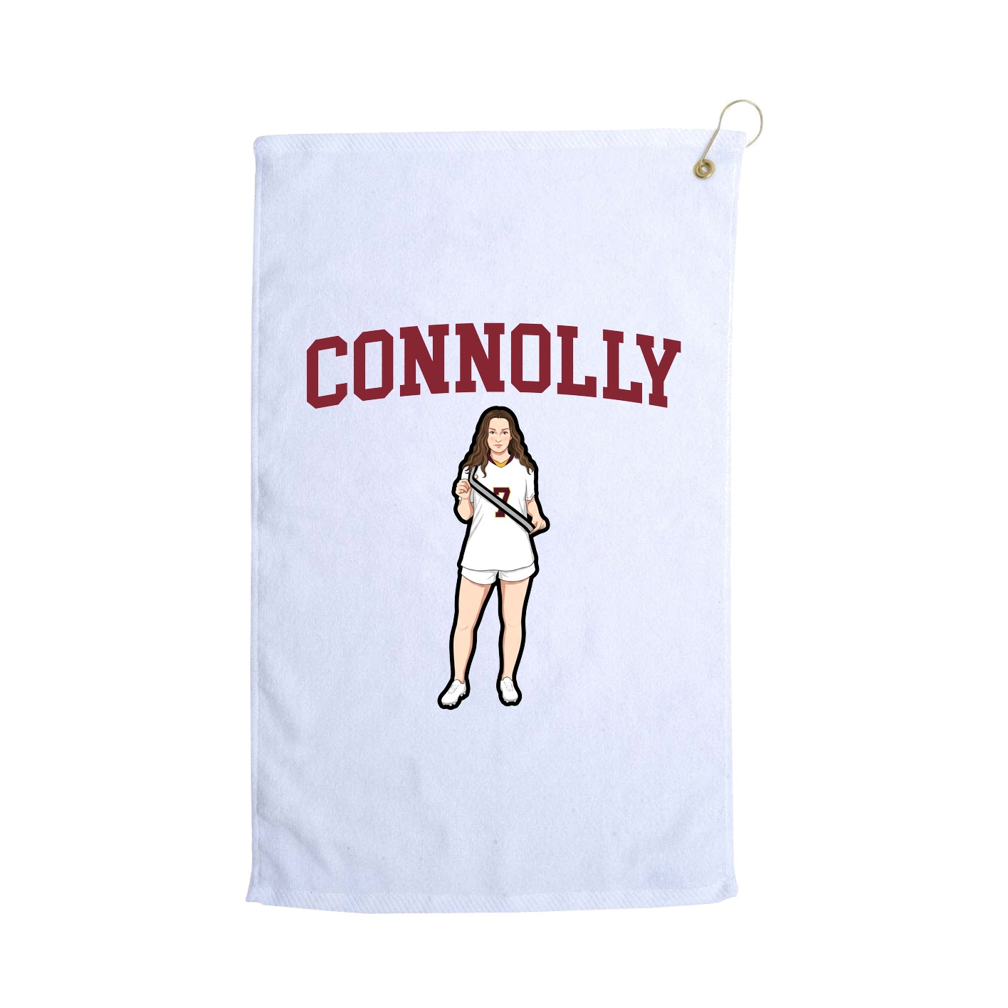 Golf Towel — Shirsey in White