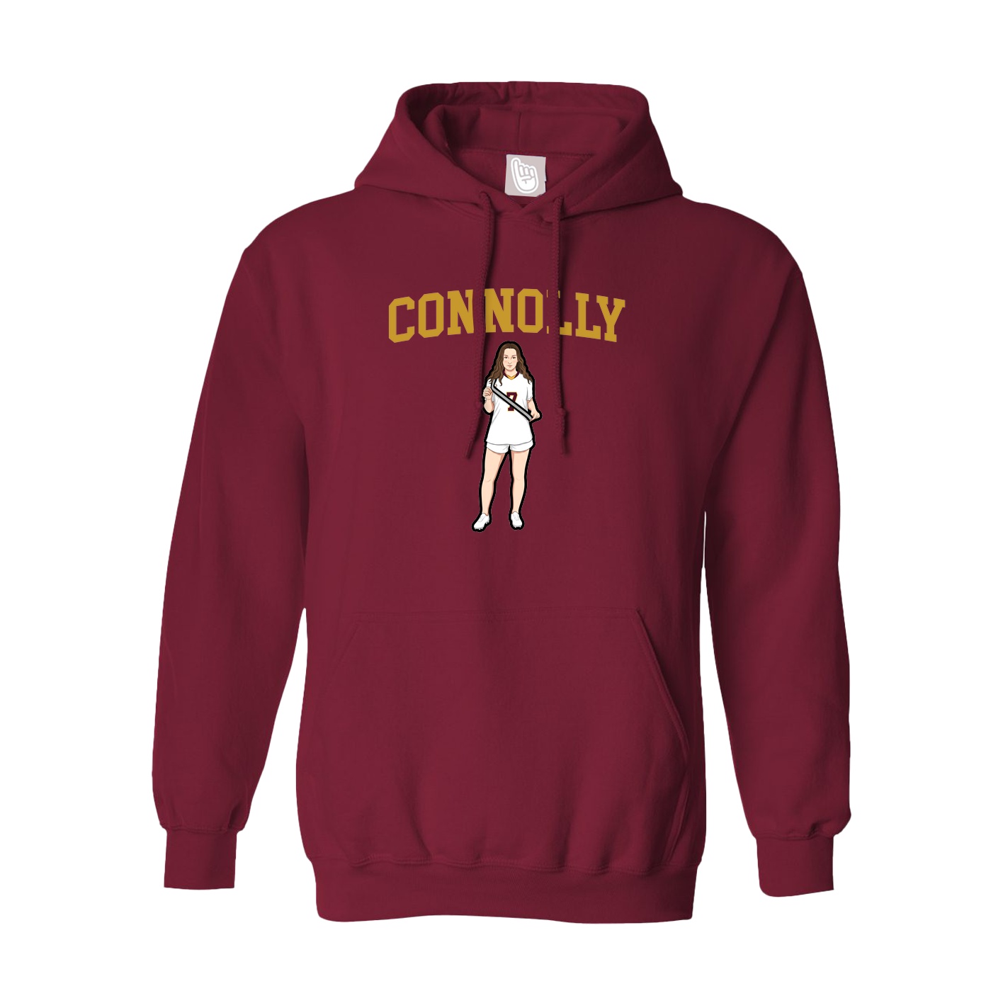 Hoodie — Shirsey in Cardinal