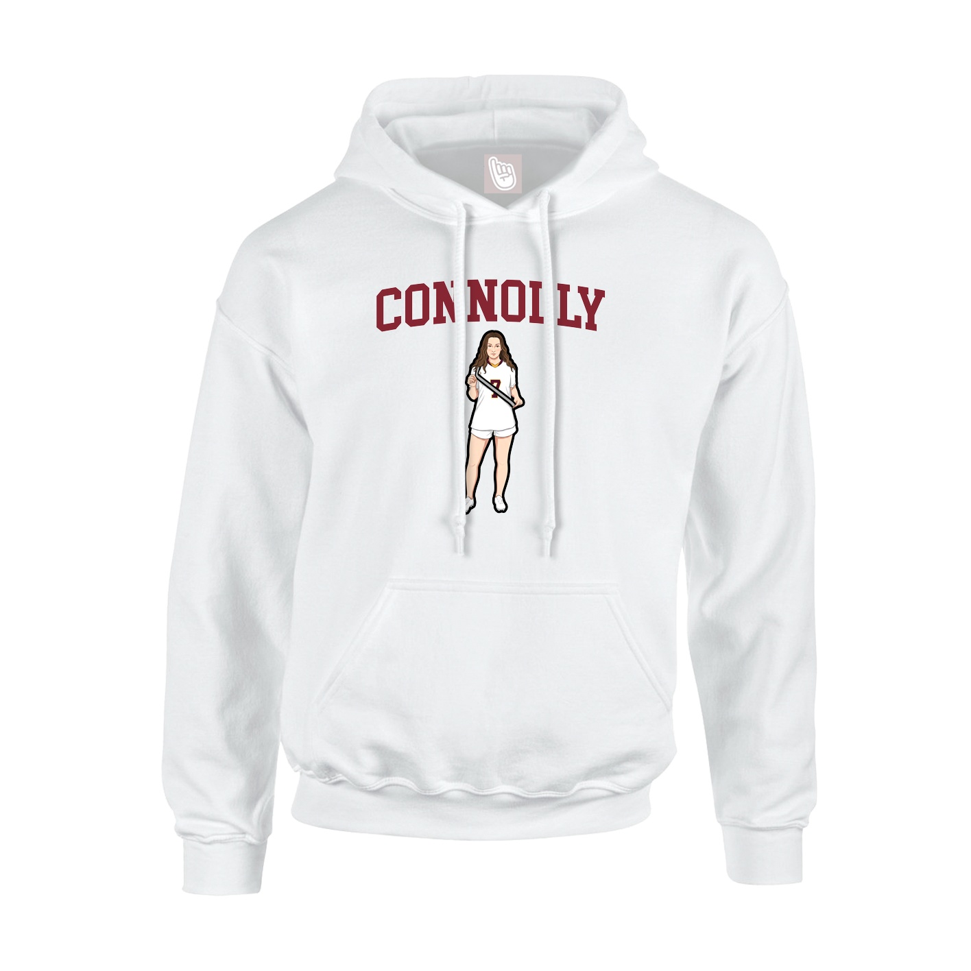 Youth Hoodie — Shirsey in White
