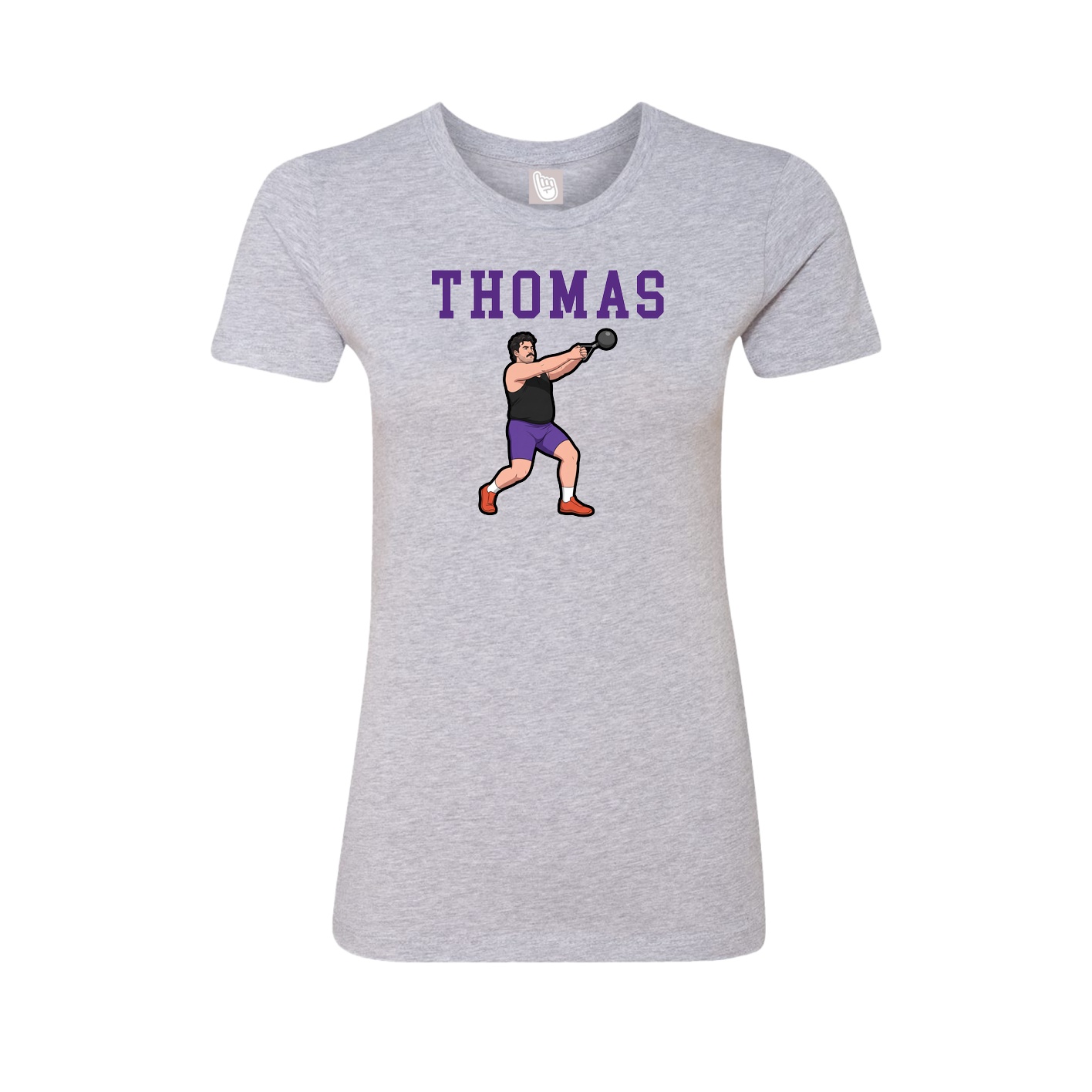 Fitted Women's Tee — Shirsey in Grey