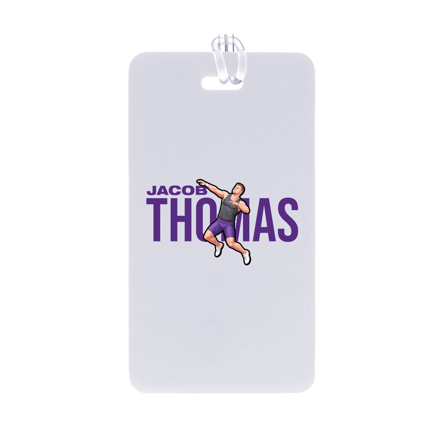 Bag Tag — Player Name in Classic