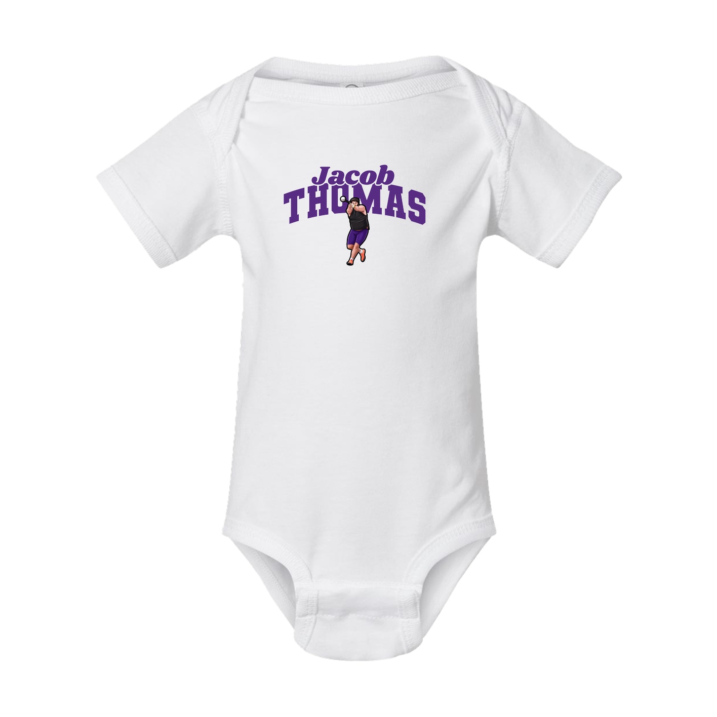 Baby Onesie — Signature Arch in White