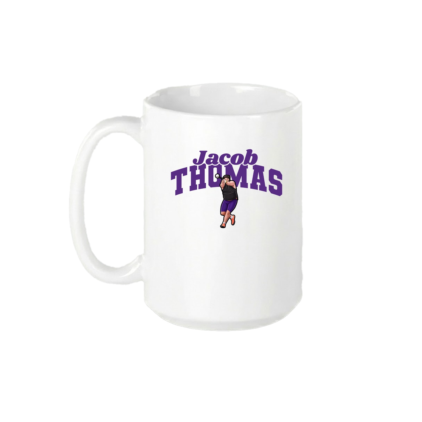 15oz Coffee Mug — Signature Arch in White